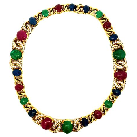 vintage bulgari necklace.